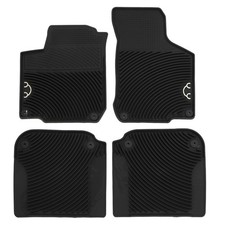 Genuine Vw 06-10 Beetle Monster Rubber Floor Mats W Clips 1c1-061-551-hb-041 Genuine Vw 06-10 Beetle Monster Rubber Floor Mats W Clips 1c1-061-551-hb-041