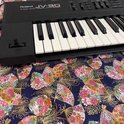 Roland JV-30 61-Key Synthesizer Keyboard Digital Piano Tested