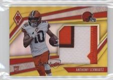 2021 Phoenix Rookie Jumbo Memorabilia Prime Yellow /50 Anthony Schwartz 1cz3