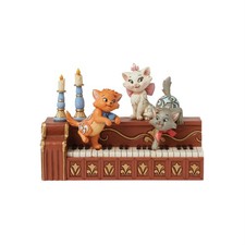 Paws At Play Aristocats 55 Aniversario Gatitos Con Piano Por: Disney Jim Shore
