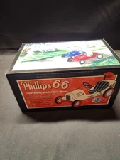 Crown Premiums Phillips 66 Die Cast  Limited Edition Pedal Car  NEW IN BOX Bank