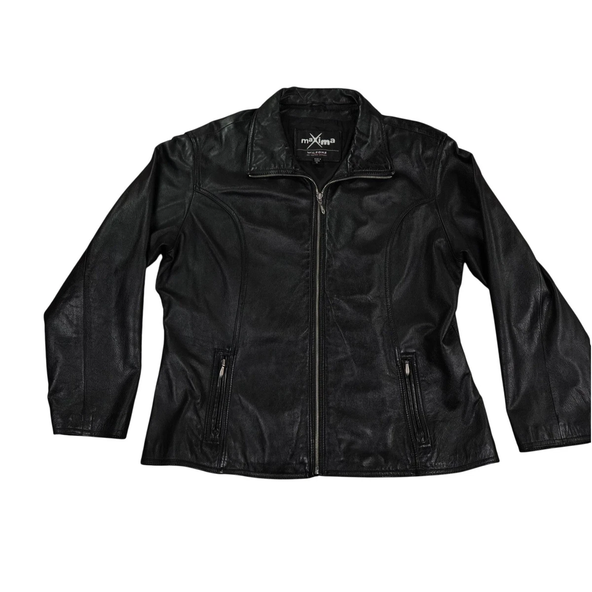 Wilsons Leather Leather 1990s Vintage Coats, Jackets & Vests for