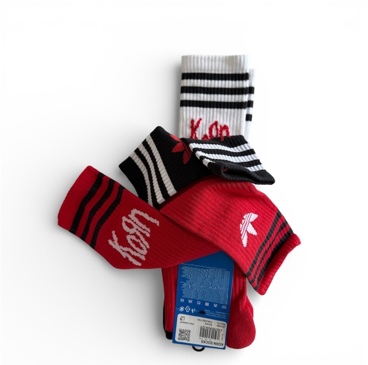 Adidas x Korn Knee-Length Socks Size S | eBay