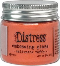 3 Pack - Tim Holtz Distress Embossing Glaze-Saltwater Taffy - TDE-79590