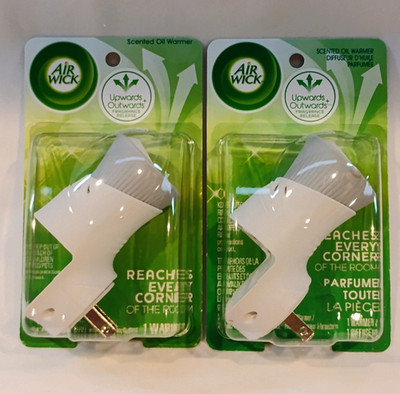 (Qty 2) Air Wick Scented Oil Warmer (Warmers Only, No Oil)- NOS