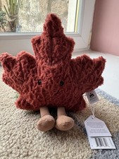 *JELLYCAT X CANADA INDIGO* - Amuseables Maple Leaf Exclusive Brand New W/Tags