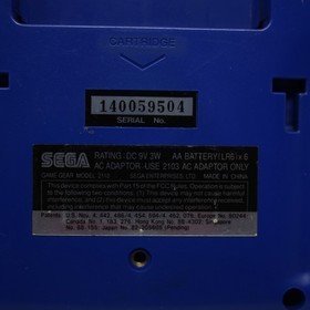 Rare Blue SEGA Game Gear Handheld Game System The Lion King Bundle Recapped