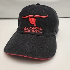 Captain Morgan Hat The Captain Was Here Original Spiced Rum Baseball Cap Black