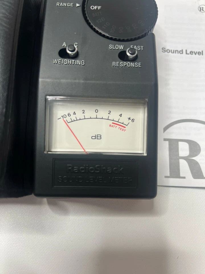 Vintage Radio Shack Realistic Sound Level Meter 33-2050 Tested - Image 3 of 4