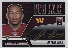 2025 Donruss Elite Pen Pals Variation Black Gold Ink Jaylin Lane Auto 0xh3
