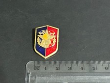 Vintage Soviet Union military school graduation badge Pin Combined Ship