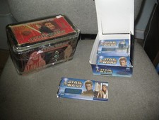 STAR WARS ROTJ SERIES 3 FACTORY SEALED TIN 20 METAL CARD SET Plus Extra