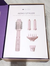 Sutra Aero Styler Pink Multi-Styling Hair Tool 5 Attachments New