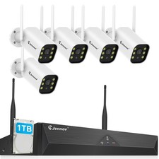WiFi Home Security Camera System Outdoor 5MP 10CH NVR Audio Human Detection