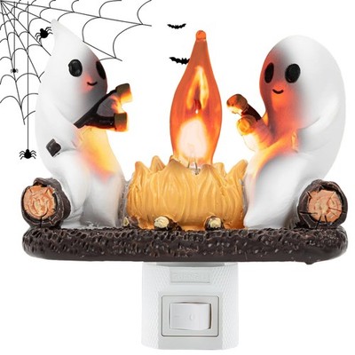 Spooky Halloween Ghost Campfire Decor Kit Outdoor Party Haunted House Gift Set