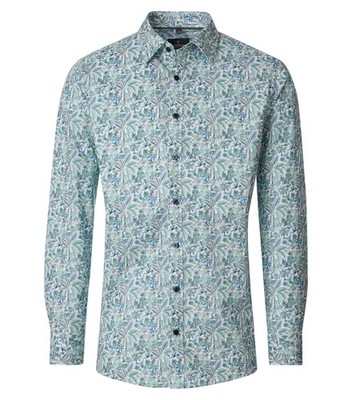 CASAMODA Geknöpftes Hemd Print Casual Fit