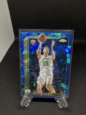 2025-26 Topps Chrome Sapphire Hugo Gonzalez RC Rookie #278 Celtics B