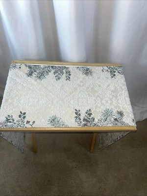 Unbranded Runner Table Multicolor Botanical Winter Holiday Festive