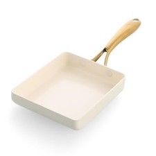 Greenpan Egg Pan 14.3x18cm IH/Gas Stove Compatible White Studio Ceramic