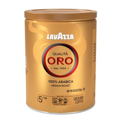 Qualit  Oro Ground Coffee Medium Roast 100 Arabica 8.8 Oz Tin pack Of 4