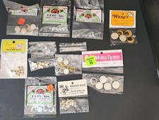 Vintage Lot Darice Craft Googly Wiggly Eyes Large Varied Types  Sizes Round NOS