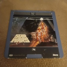 Star Wars - A New Hope CED RCA Selectavision Video Disc 1977 Video disc