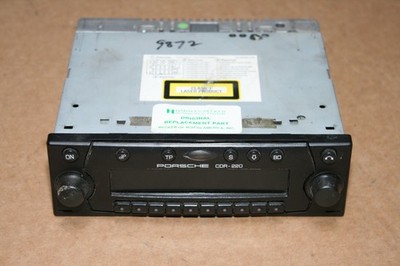 Porsche Becker OEM CDR 220 CDR220 CD Compact Disc Radio Player Tuner W CODE