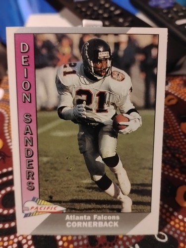 Deion Sanders #1 1991 Pacific card