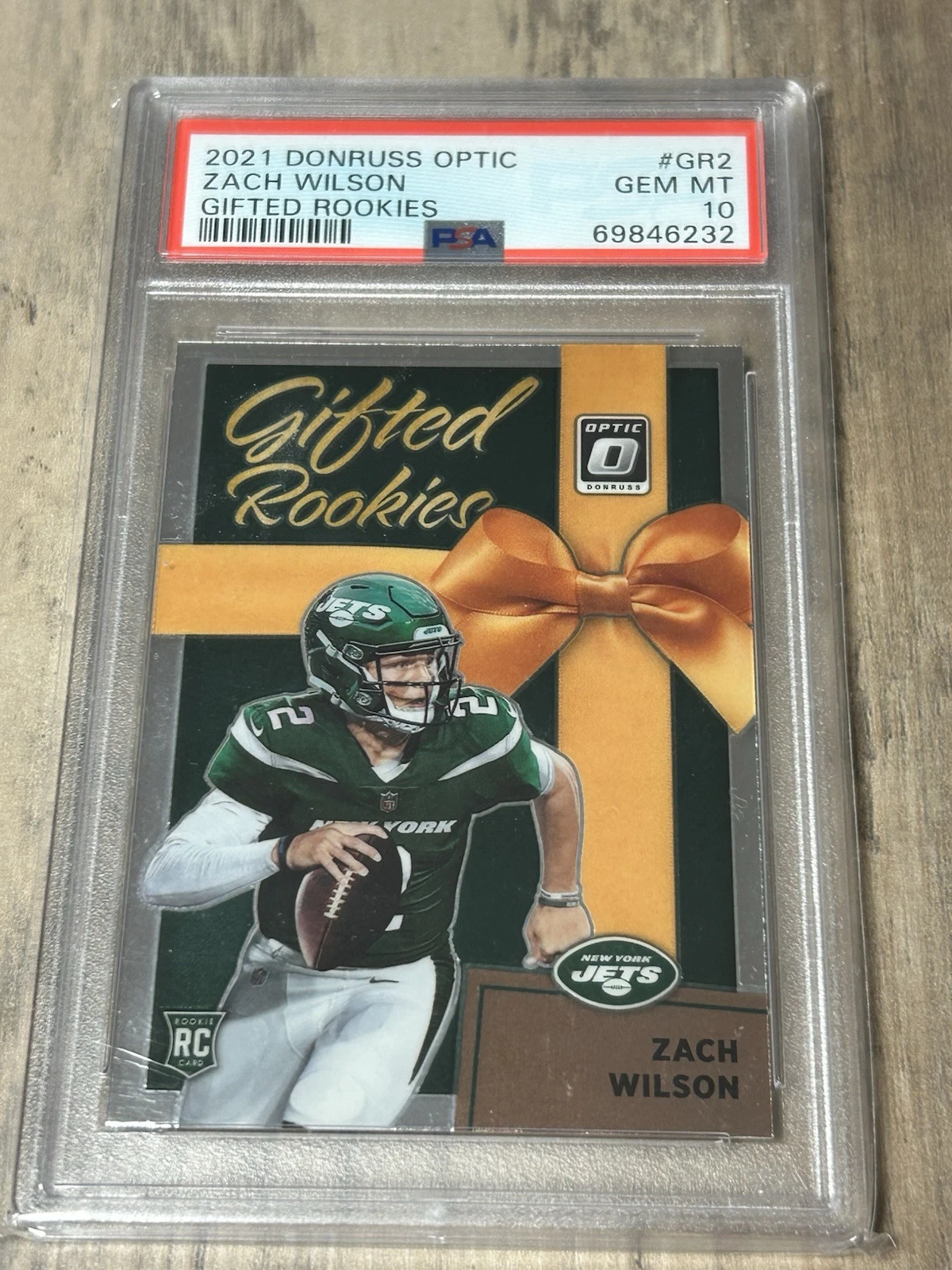 Zach Wilson Panini Donruss Optic Gifted Rookies #GR2 Base