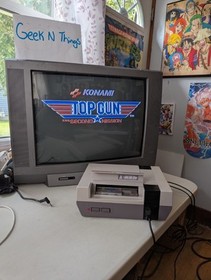 Top Gun Nes Nintendo Cartage Only
