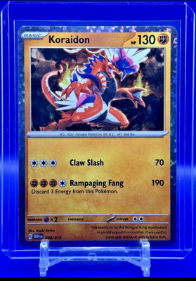 koraidon mcdonald's pokemon card Pokemon TCG: Scarlet & Violet main image 1