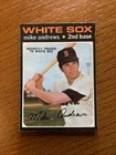 1971 71 OPC O-Pee-Chee Baseball #191 Mike Andrews Chicago White Sox TRADED SHARP
