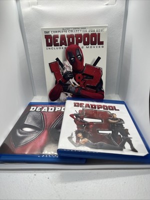 Deadpool / Deadpool 2, Complete Collection, Blu-Ray Digital DVD, 2 Disc Set