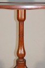 A VERY RARE 18TH C CT CHAPIN SCHOOL QA CHERRY CANDLESTAND IN NICE OLD COLOR — photo 6