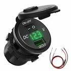 QC3.0 Port Fast Charging Car USB Charger Socket Adapter For Vehicles Truck B