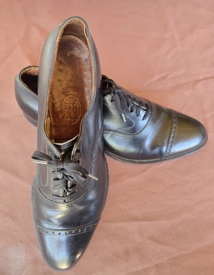  Grail Bespoke N. TUCZEK London Semi-Brogue Oxfords 17 Clifford St. US 9.5 10