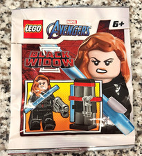 LEGO Marvel Super Heroes Black Widow Minifigure Foil Pack Set