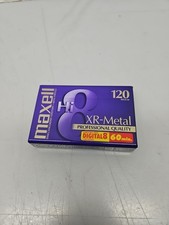 Maxell P6-120XR Metal Professional Quality Sealed Hi8 Digital8 Video Tapes NEW