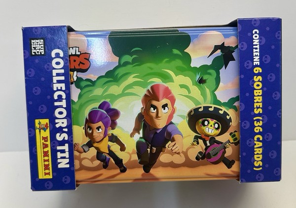 Panini Brawl Tin Box, Trading Card Collection.
