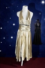 Cinderella Design Vintage 1950s Marilyn Monroe Style Halter Dress Womens Medium