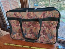 Equipaje Disney Mickey y sus amigos de colección. Tapiz de equipaje para porta maletas