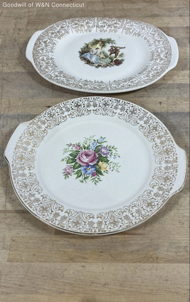 英国製 Arbert...Rosalie 可憐な花びらオーバルプラター Rosalie China for sale | eBay