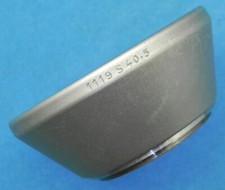 Zeiss Chrome 1119 S40.5mm screw-in Hood for 50/1.5,50/2,50/3.5 Rigid 11