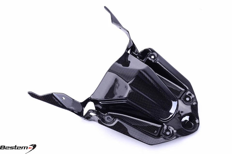 Carenado de nariz delantero Triumph Tiger 800 100 % fibra de carbono bajo cubierta soporte de pico Foto 4 de 4