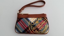 Polo RL Stewart Plaid Wristlet