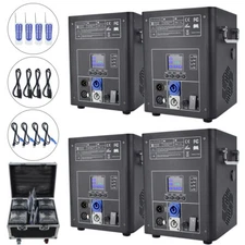 4Pack 750W Cold Spark Machine Firework Machine DMX DJ Wedding Stage Effect 