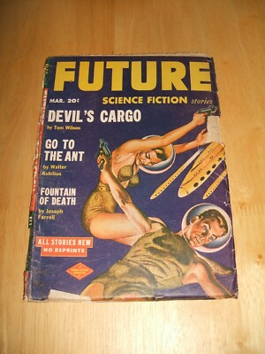 Future Science Fiction For March 1952 Tom Wilson, Walter Kubilius, Tarr Roman