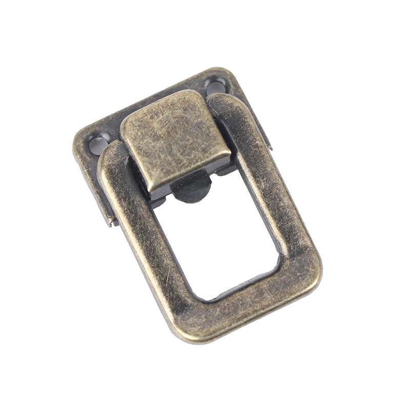 Small Wine Wooden Chest Case Gift Box Toggle Latch Suitcase Lock Hasp Hardware - image 4 of 4