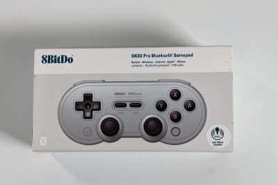 8Bitdo SN30 Pro (80DM) Hall Effect Joystick- Gray