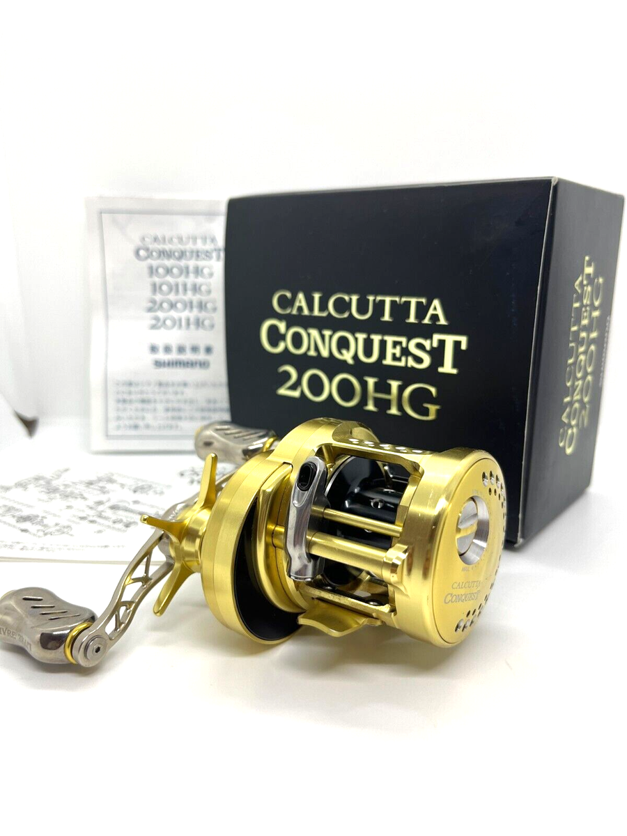 Shimano 15 Calcutta Conquest 200HG RH Baitcasting reel From